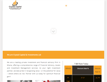 Tablet Screenshot of crystalcapitalgh.com